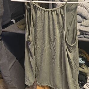 Green Envelope Sage Camisole Top